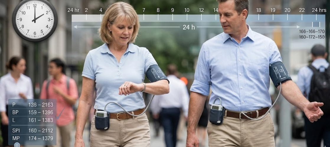 Digital blood pressure device and BP apparatus used for ambulatory monitoring and pre-scan BP assessment